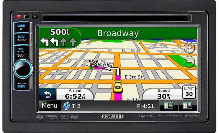 Kenwood DNX5180 Navigation receiver (New Stock) at Crutchfield Canada