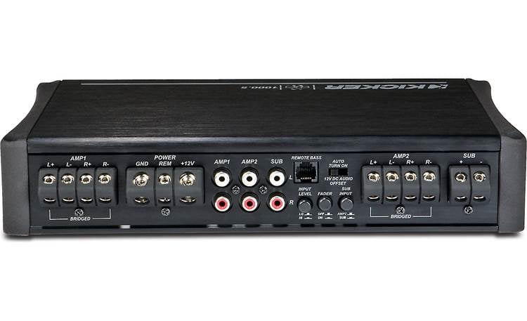 Kicker IX1000.5 5-channel car amplifier — 65 watts RMS x 4