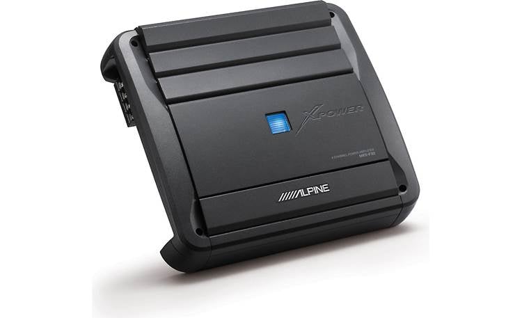 Alpine MRX-F30 4-channel car amplifier — 50 watts RMS x 4 at 