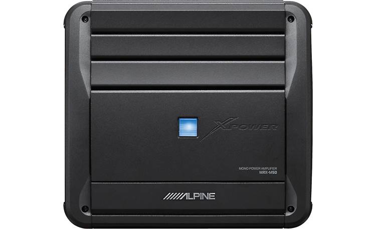 Alpine MRX-M50 Mono subwoofer amplifier — 500 watts RMS x 1 at 2 