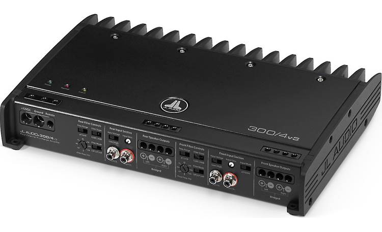 JL AUDIO 300/4 v3 動作確認済み JL Audio Slash 300/4v3 4-channel car amplifier — 75 watts