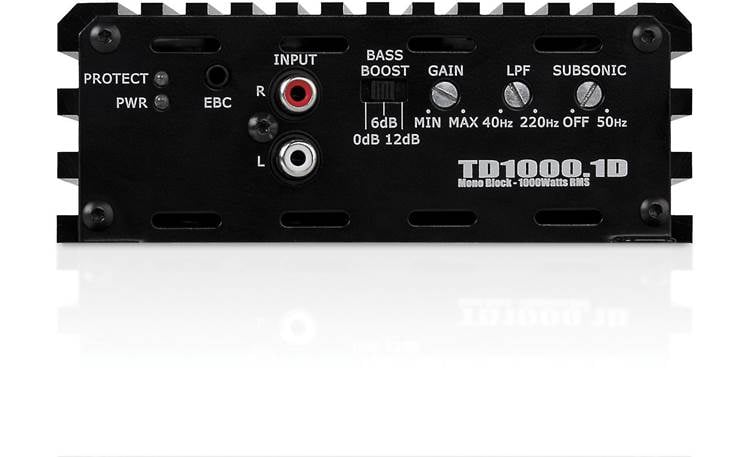 ★ MAX 1200Ｗ ★ MTX TD1000.1D パワーアンプ！！ MTX TD1000.1D Mono subwoofer amp — 1000 watts RMS x 1 at 1