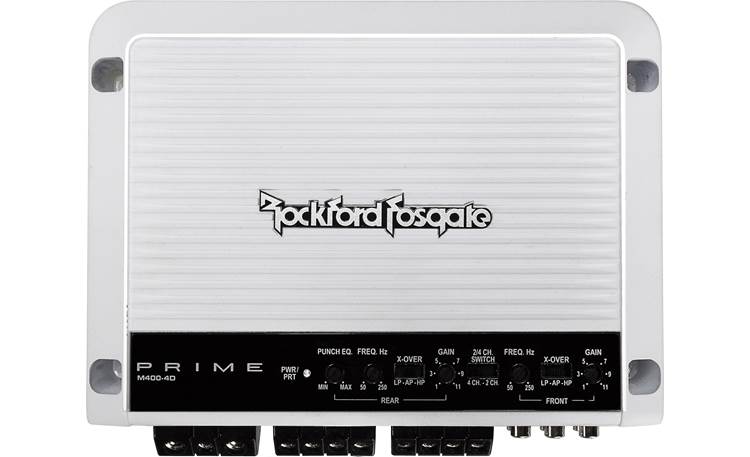 品多く Fosgate Rockford M400-4D 75 — amplifier marine 4-channel カーオーディオ