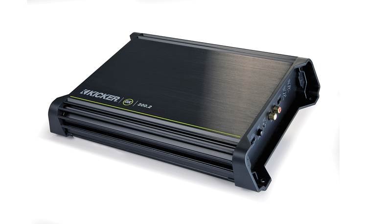 Kicker 11DX300.2 2-channel car amplifier — 75 watts RMS x 2 at