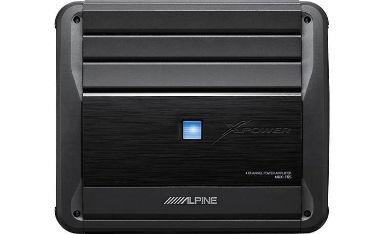 Alpine MRX-F65 4-channel car amplifier — 110 watts RMS x 4 at