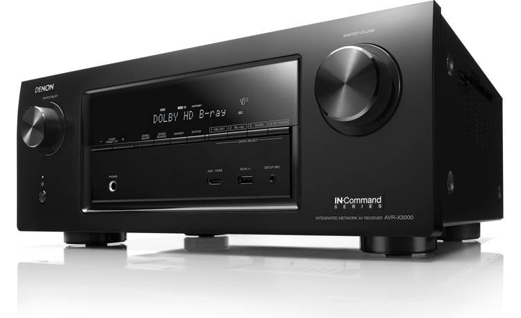 Denon AVR-X3000 IN-Command 7.2-channel home theatre receiver with