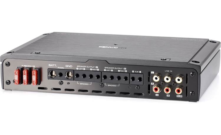 Kenwood Excelon XR900-5 5-channel car amplifier — 60 watts RMS x 4