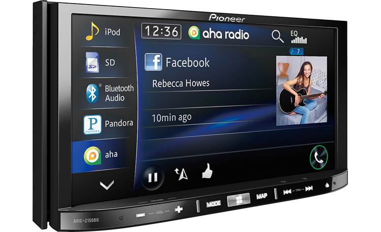 Pioneer AVIC-Z150BH Navigation receiver at Crutchfield Canada