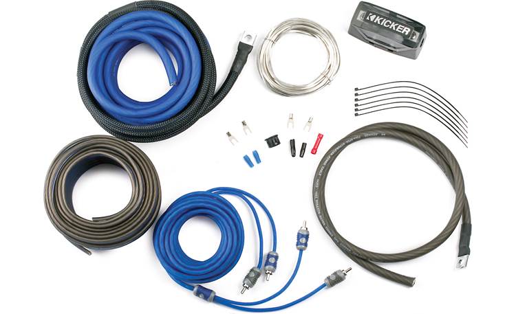 Kicker CK4 4-gauge complete wiring kit