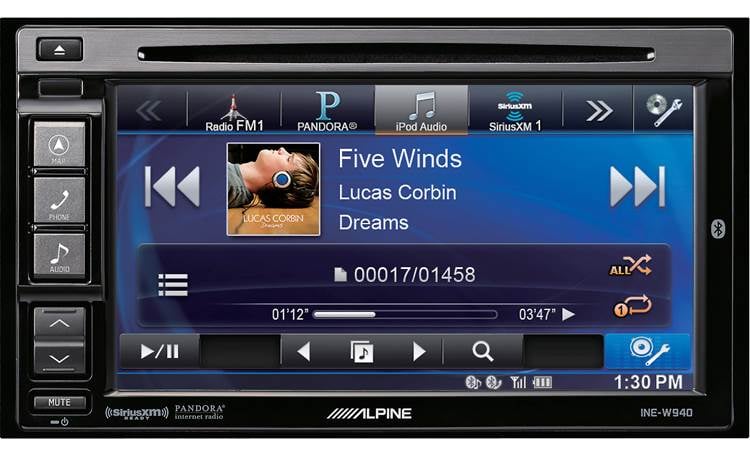 Alpine INE-W940 Navigation receiver at Crutchfield Canada