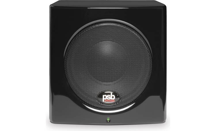 PSB Alpha PS1/SubSeries 100 Front, straight on view of the SubSeries 100 subwoofer