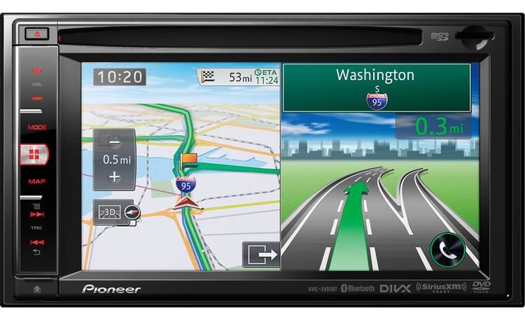 Pioneer AVIC-X850BT Navigation receiver at Crutchfield Canada