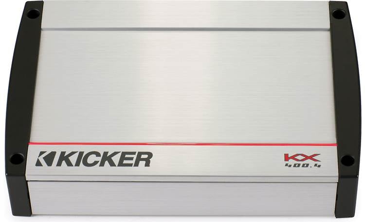 Kicker 40KX400.4 4-channel car amplifier — 50 watts RMS x 4