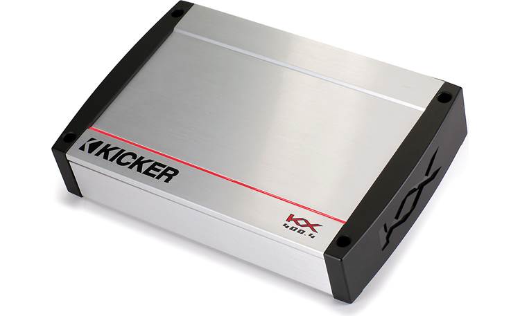 Kicker 40KX400.4 4-channel car amplifier — 50 watts RMS x 4