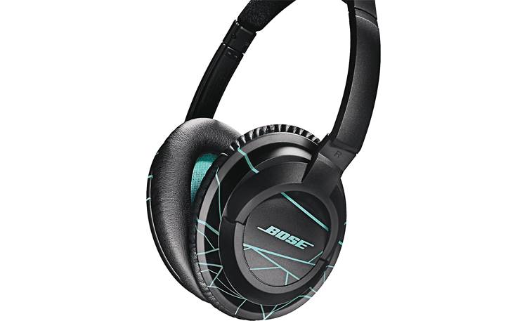 Bose SoundTrue ブラック&ミント　有線ヘッドセット Bose® SoundTrue™ around-ear headphones (Black/Mint) With in-line