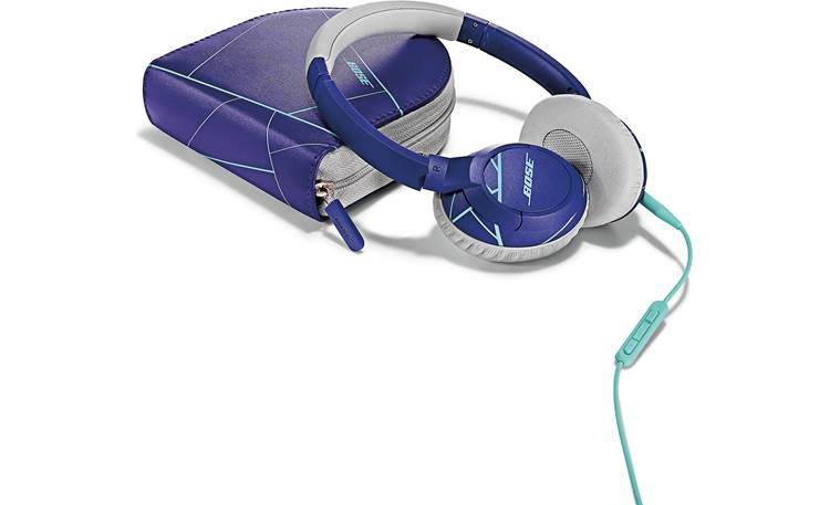 Bose® SoundTrue™ on-ear headphones (Purple/Mint) With in-line