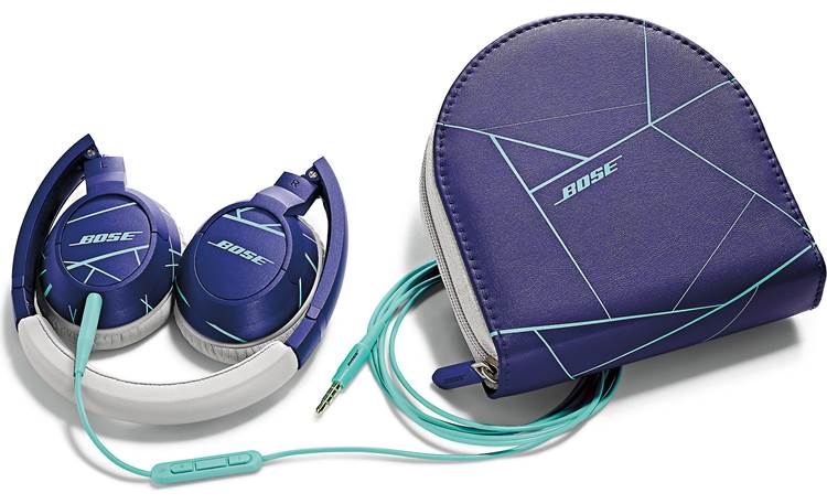 Bose® SoundTrue™ on-ear headphones (Purple/Mint) With in-line
