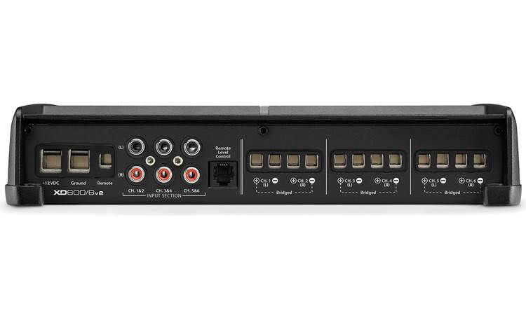 JL Audio XD600/6v2 Connection panel