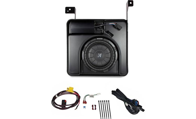 Kicker VSS™ SubStage™ SSICRE14 Custom-fit powered subwoofer for select ...