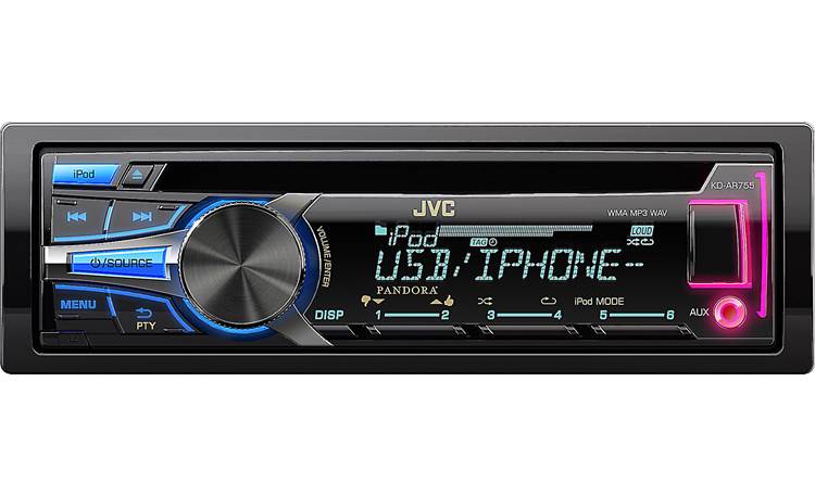 JVC Arsenal KD-AR755 CD receiver at Crutchfield Canada