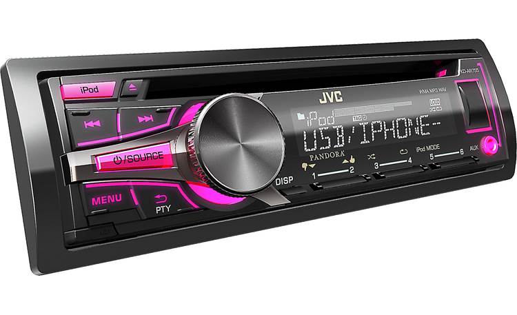 JVC ZDR-017 × 2 JVC Arsenal KD-AR755 CD receiver at Crutchfield Canada