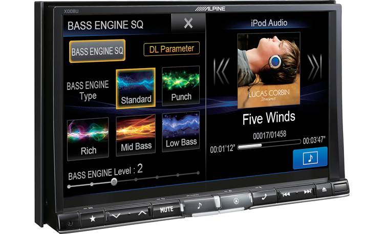Alpine X008U Navigation receiver with 8