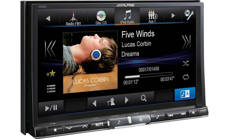Alpine X008U Navigation receiver with 8 Alpine X008U Navigation receiver with 8