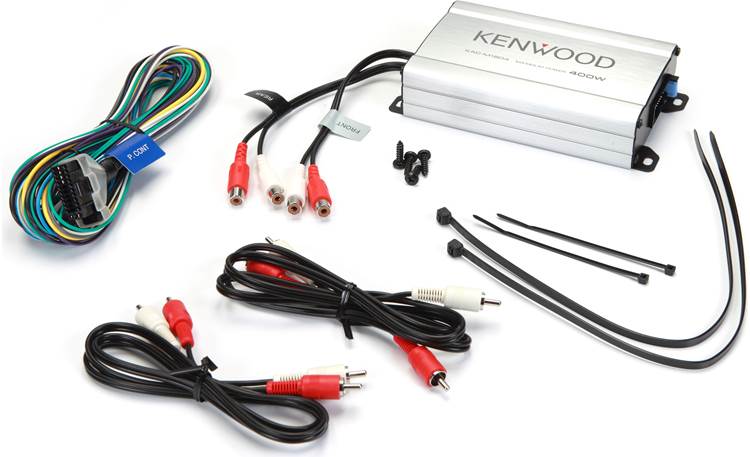 Kenwood KAC-M1804 Package contents