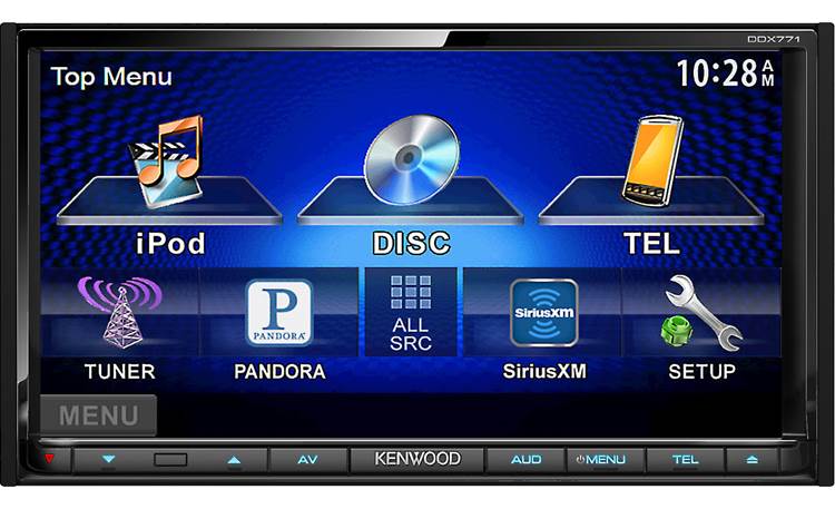 Kenwood DDX771 DVD receiver at Crutchfield Canada