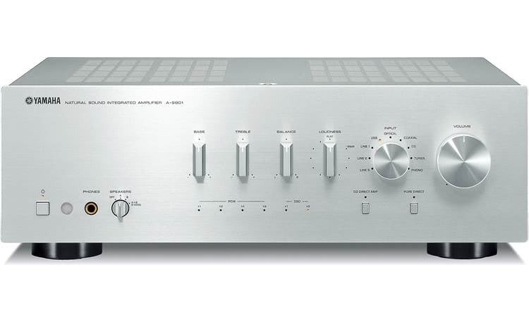 Customer Reviews: Yamaha A-S801 (Silver) Stereo integrated amplifier with  built-in DAC at Crutchfield Canada
