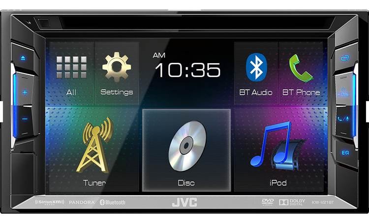 JVC KW-V21BT Customize the touchscreen for the icons you use the most