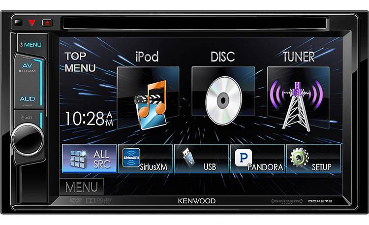 Kenwood DDX272 DVD receiver at Crutchfield Canada