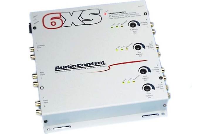 AudioControl 6XS (White) 6-channel electronic crossover with line 