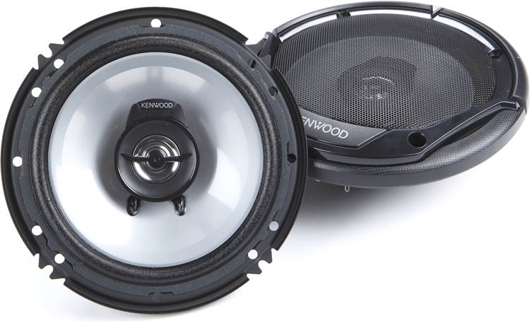 Kenwood KFC-1665S Kenwood uses rugged materials so that these speakers can endure the extreme conditions that come with living in your car doors.