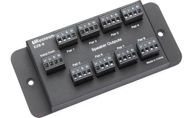 Russound EZB-8 Connecting Block Eight-pair speaker connecting block for ...