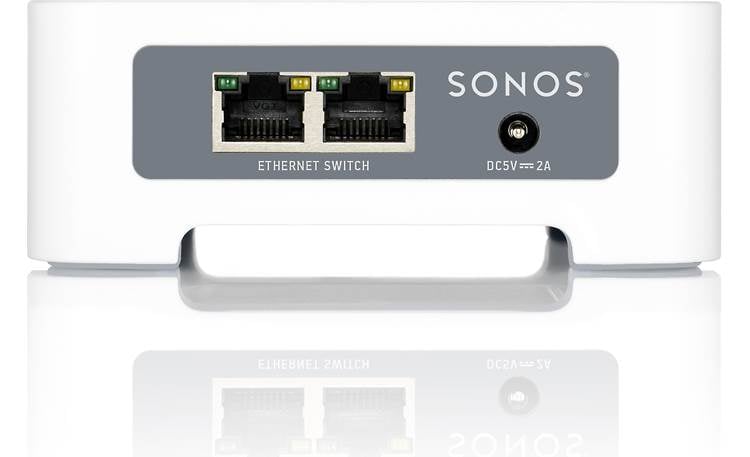 Sonos® BRIDGE Connect to your router for easy wireless operation 