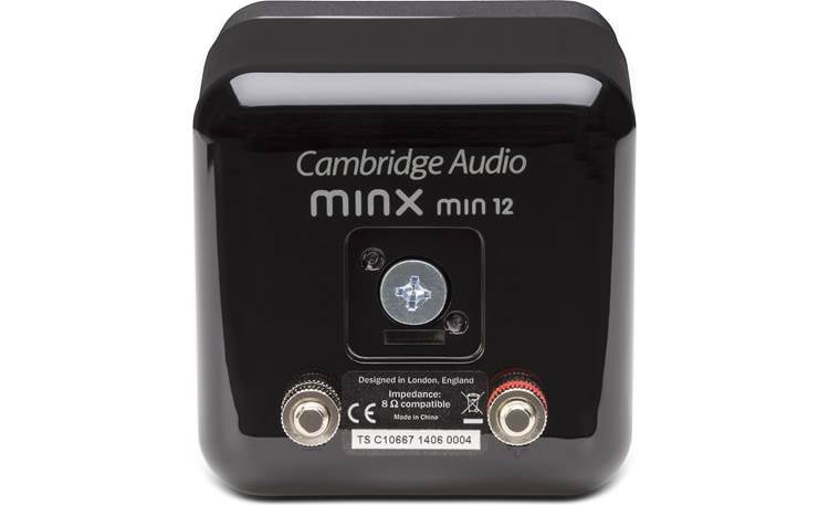 Cambridge Audio Minx Min 12 Back (Black)