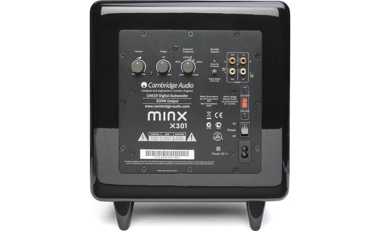 Cambridge Audio Minx X301 Back
