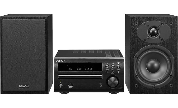 Denon D-M40 CD/FM micro desktop stereo system at Crutchfield Canada