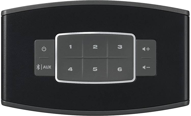 Bose® SoundTouch® 10 wireless speaker Black - control buttons on top