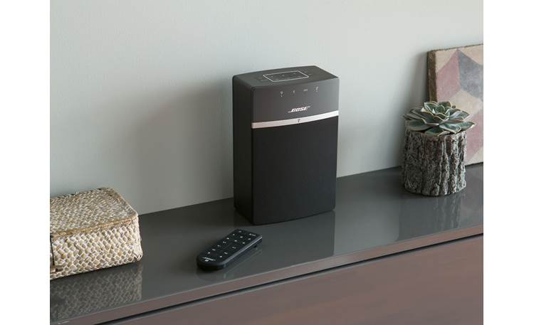 Bose® SoundTouch® 10 wireless speaker Black - compact size ideal for narrow shelves