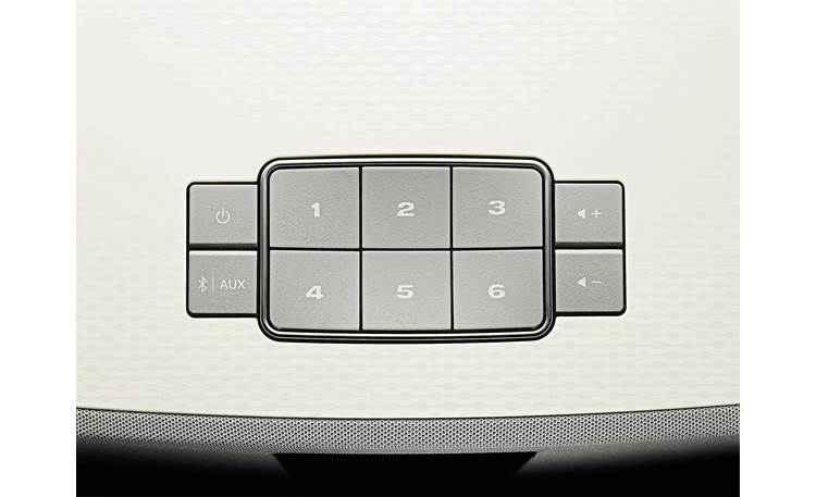 Bose® SoundTouch® 30 Series III wireless speaker White - control buttons on top