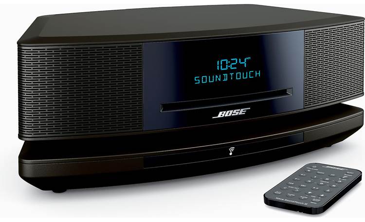 Bose® Wave® SoundTouch® wireless music system IV Espresso Black - left front