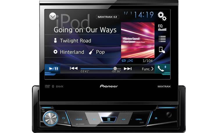 Pioneer AVH-X7800BT Bluetooth and a motorized fold-out touchscreen set the AVH-X7800BT apart.