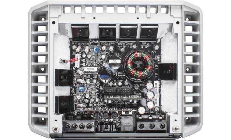 Rockford Fosgate PM300X2 Conformal-coated circuit board