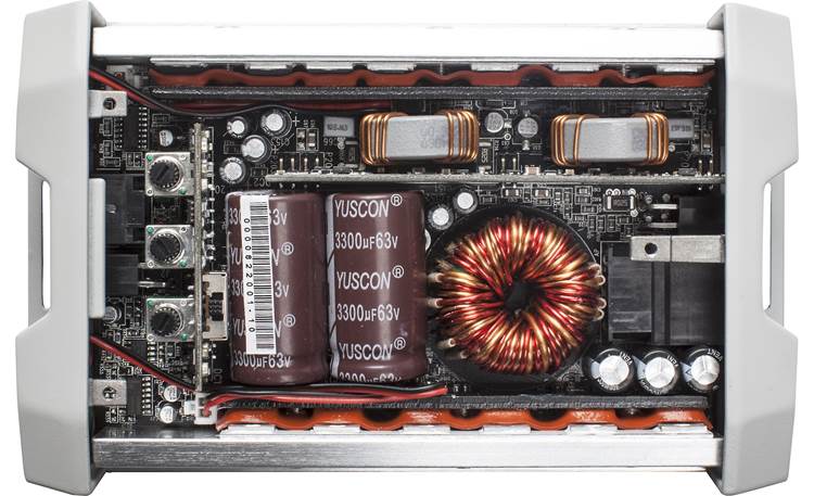 Rockford Fosgate TM400X2AD Conformal-coated circuit board