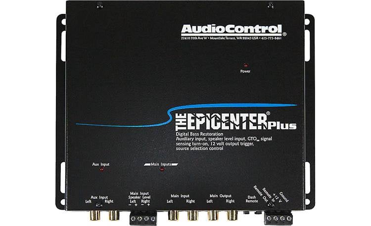 The Epicenter® Plus by AudioControl (Black) Bass restoration