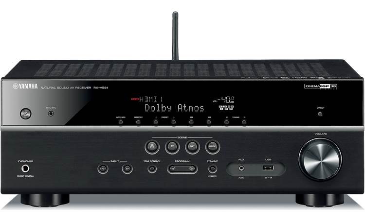 Yamaha RX-V581 7.2-channel home theatre receiver with Wi-Fi 