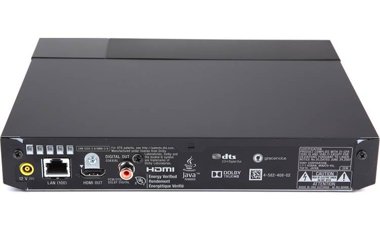 Sony BDP-S1700 Back