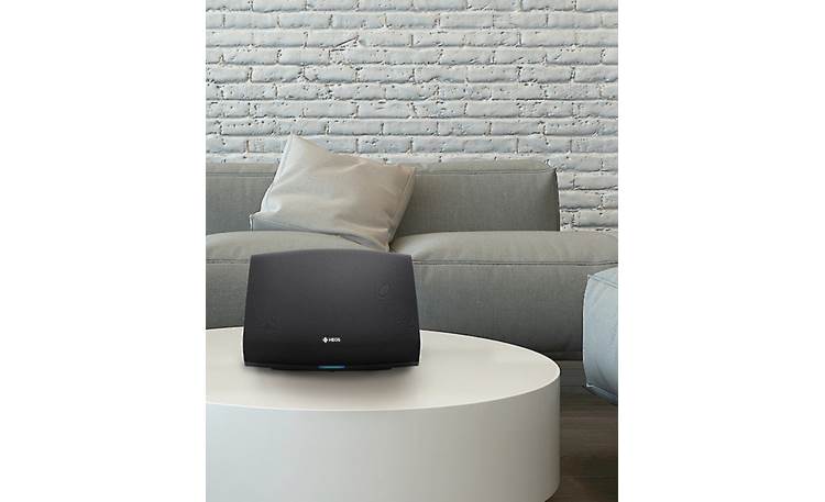 Denon HEOS 5 In living room setting (must be plugged into an AC outlet)